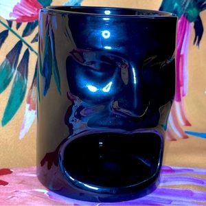 Cordon Bleu Face Mug Milk & Cookies Cup | 10 oz Black